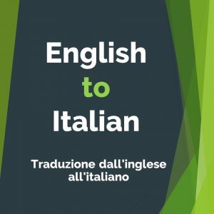 English to Italian Translation